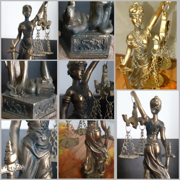 Themis Lady justice statue | Bronze look| NIB - Picture 11 of 12